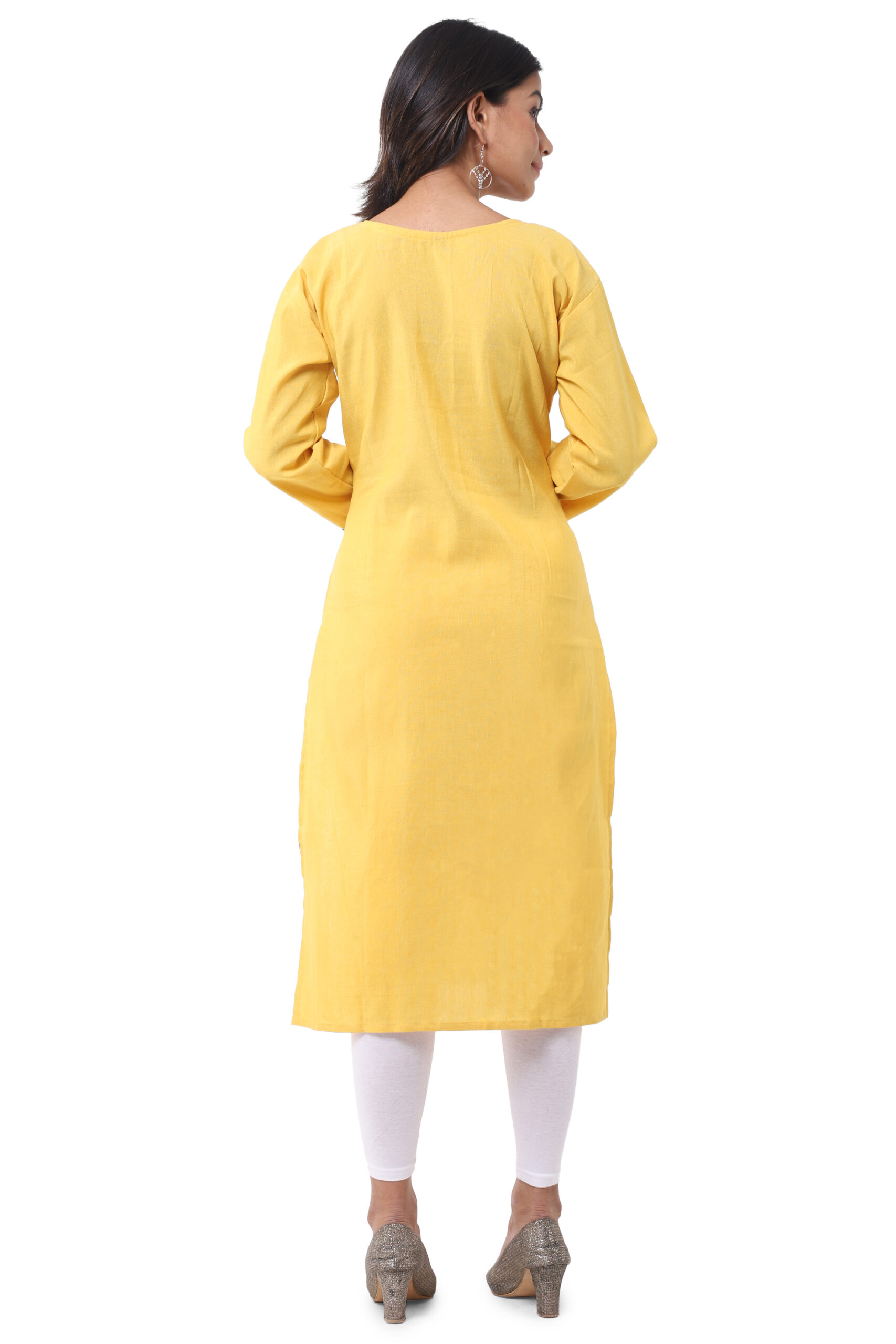 Mustered Gold Kurti - Image 2