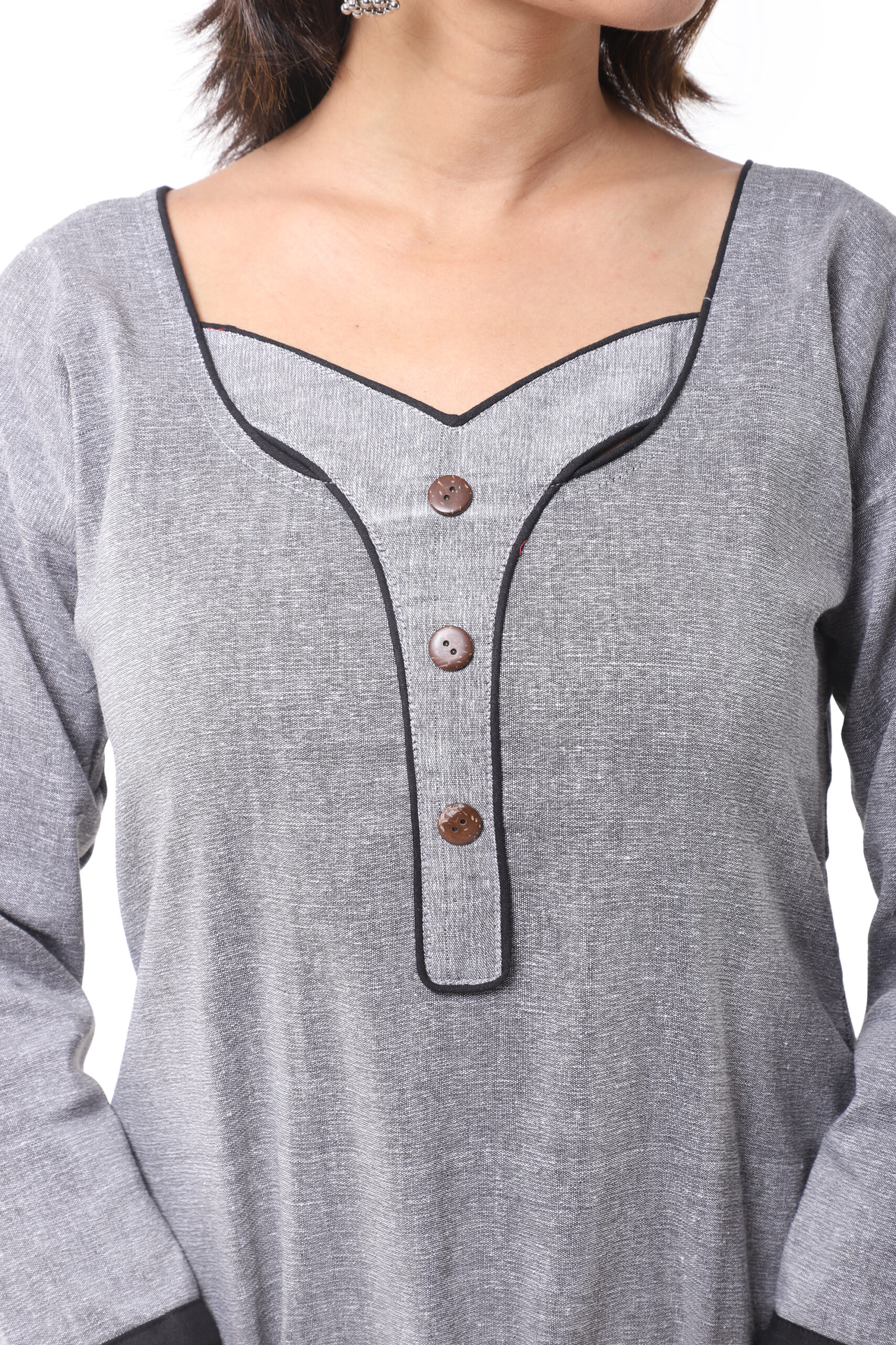 Grey Kurti - Image 4