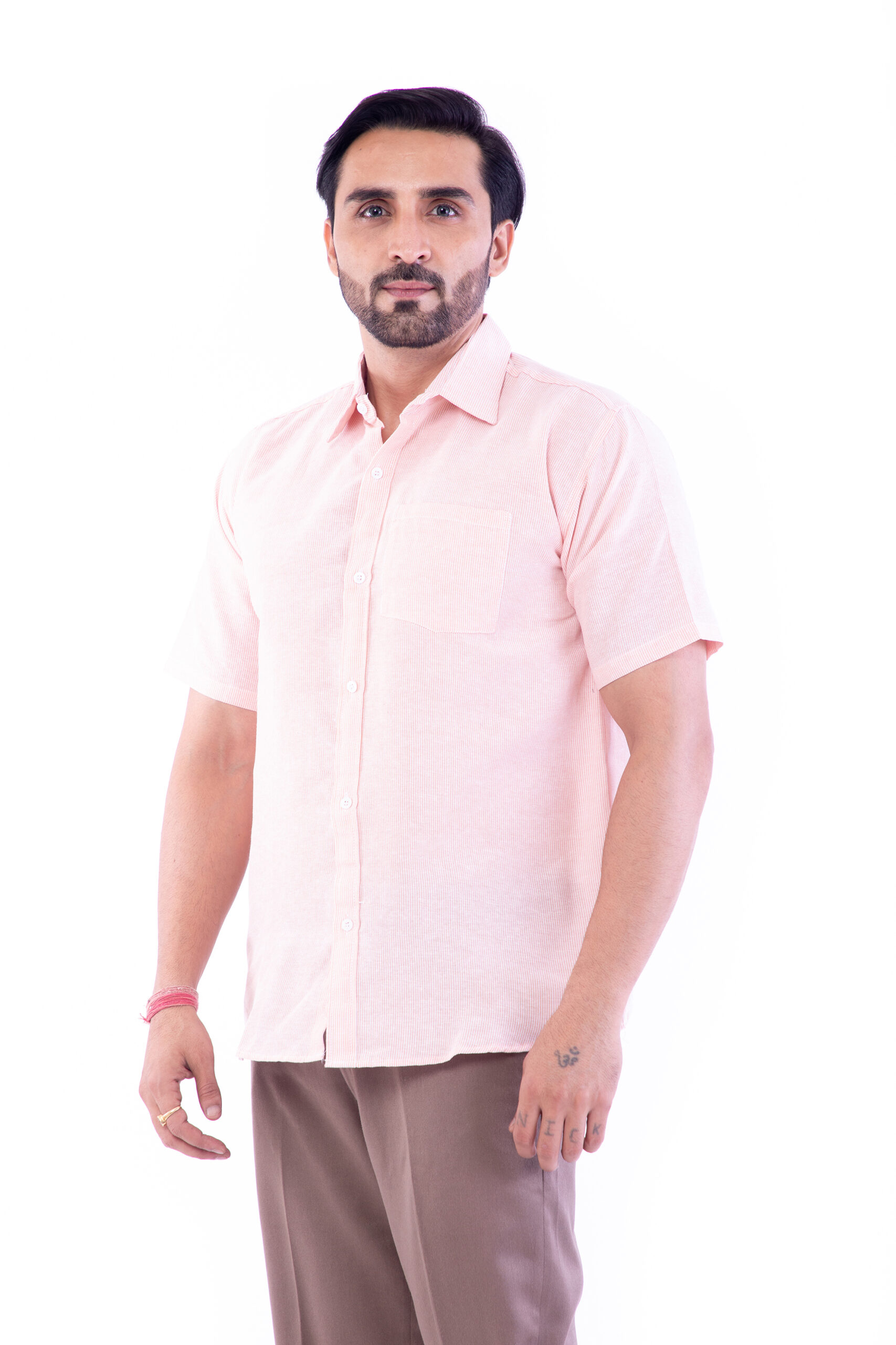Half Sleeves Regular Cotton Fit Formal Shirt's - Image 4