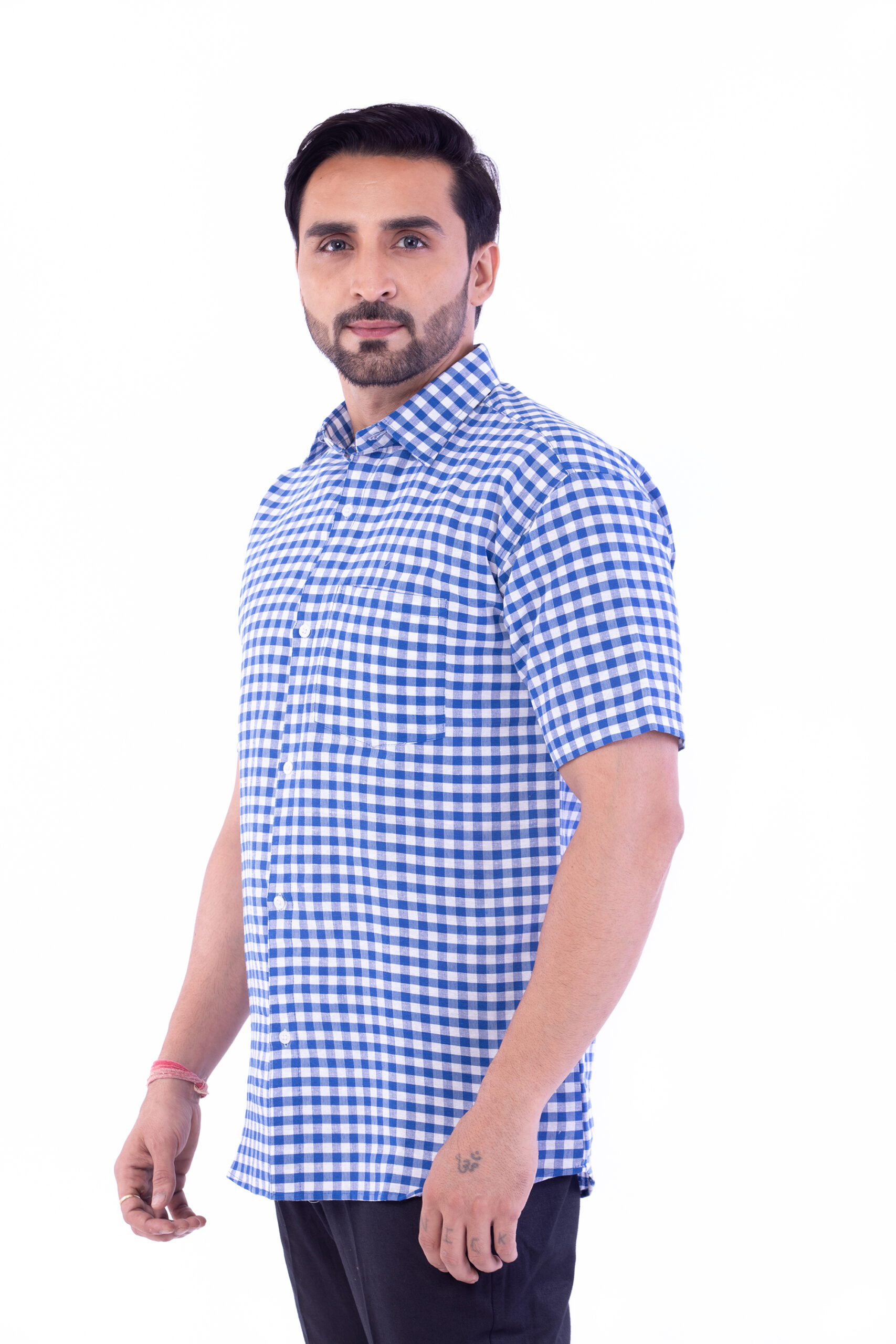 Half Sleeves Regular Cotton Fit Formal Shirt's - Image 13