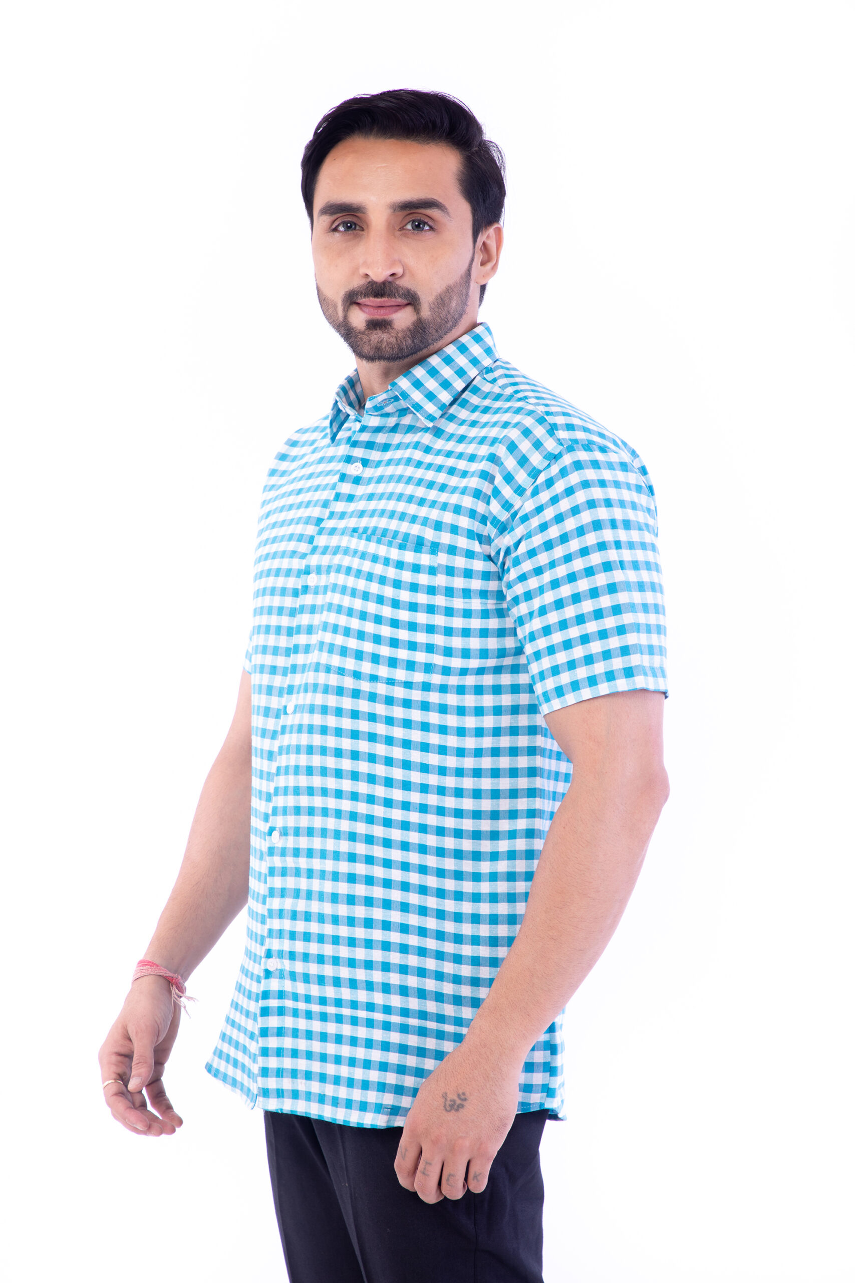 Half Sleeves Regular Cotton Fit Formal Shirt's - Image 15