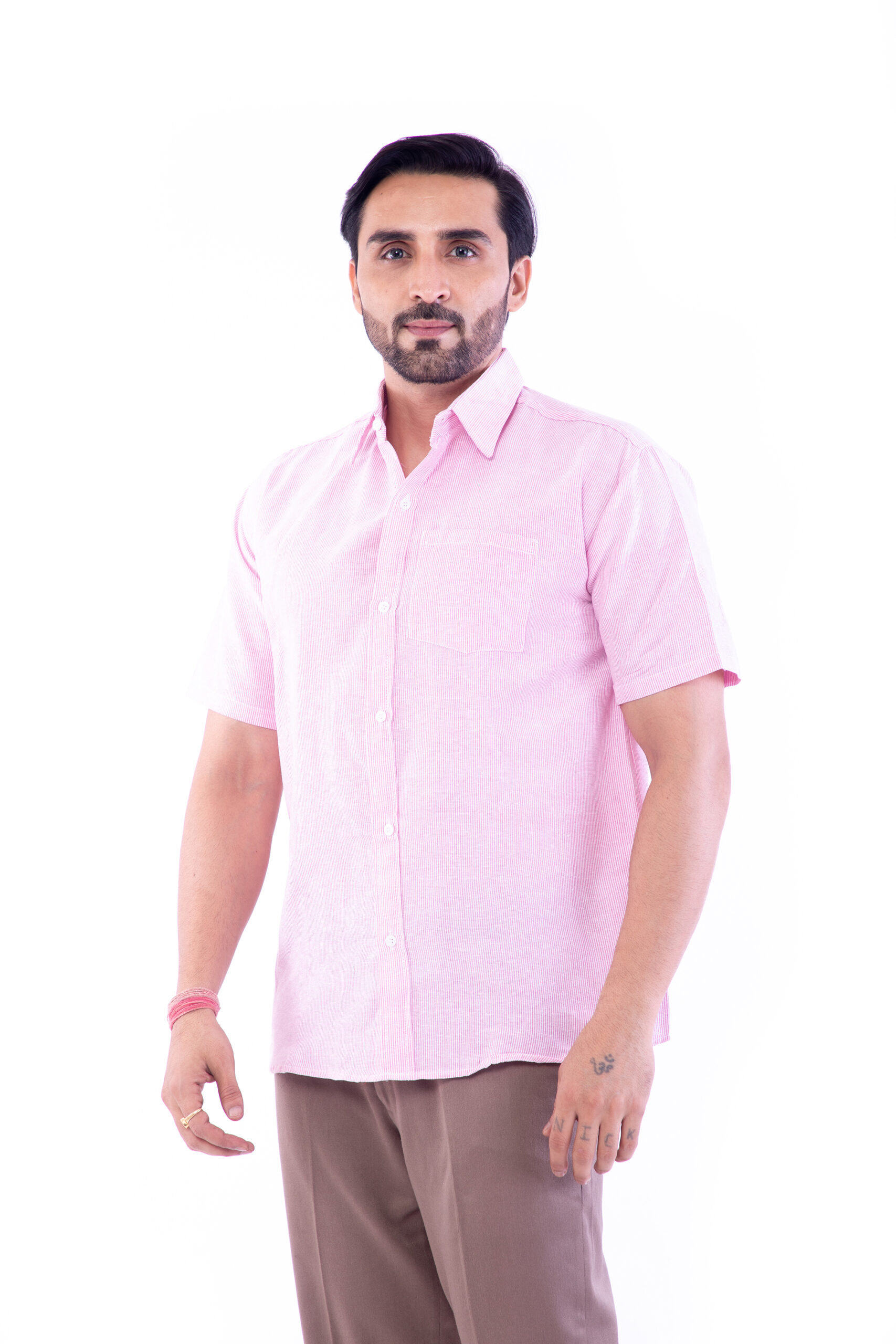 Half Sleeves Regular Cotton Fit Formal Shirt's - Image 5