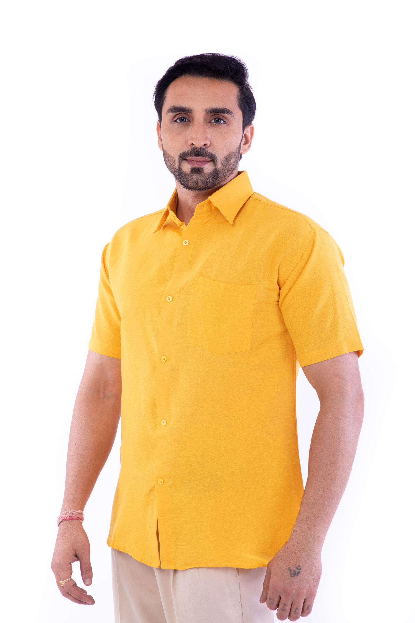 Half Sleeves Regular Cotton Fit Formal Shirt's - Image 25