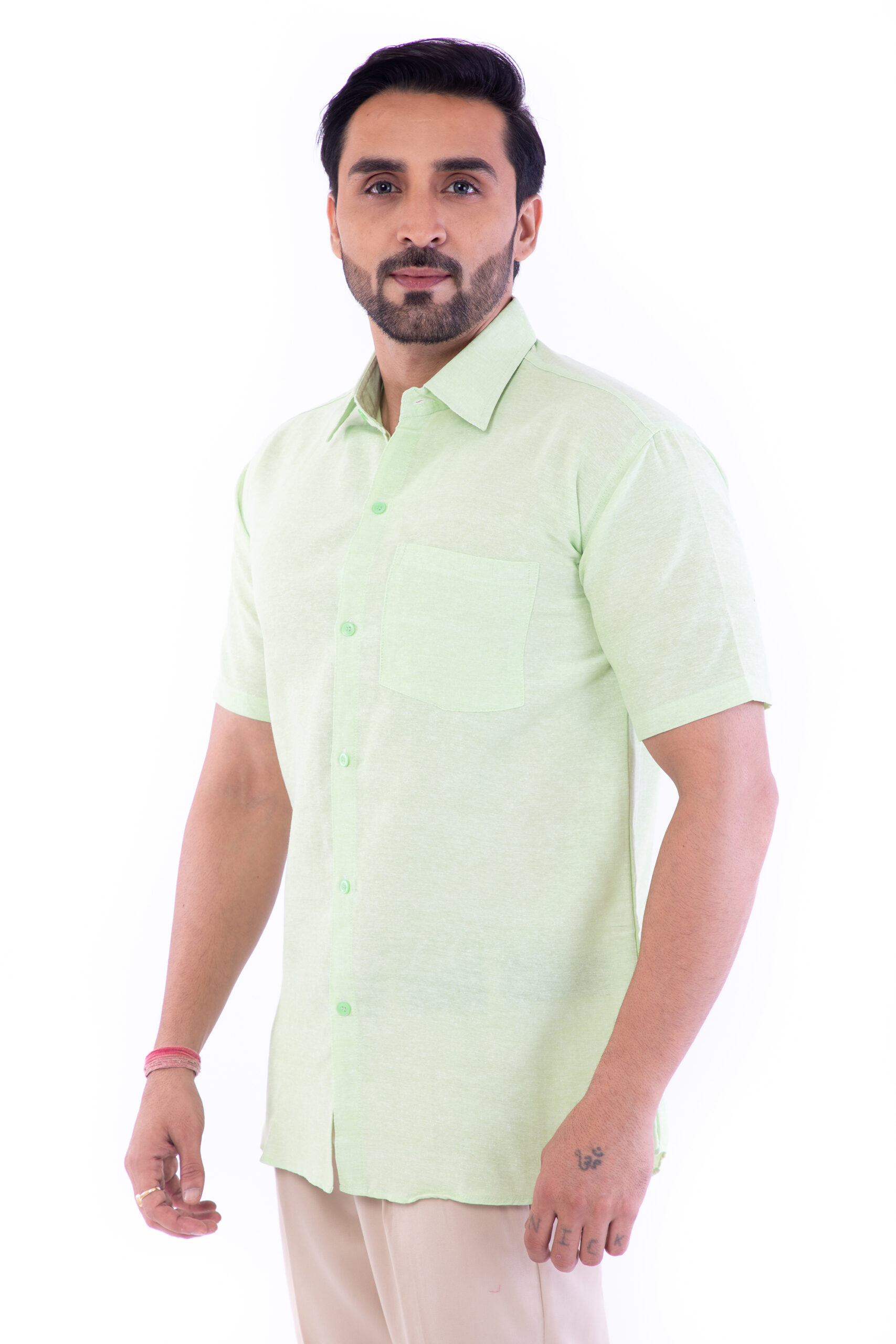 Half Sleeves Regular Cotton Fit Formal Shirt's - Image 27