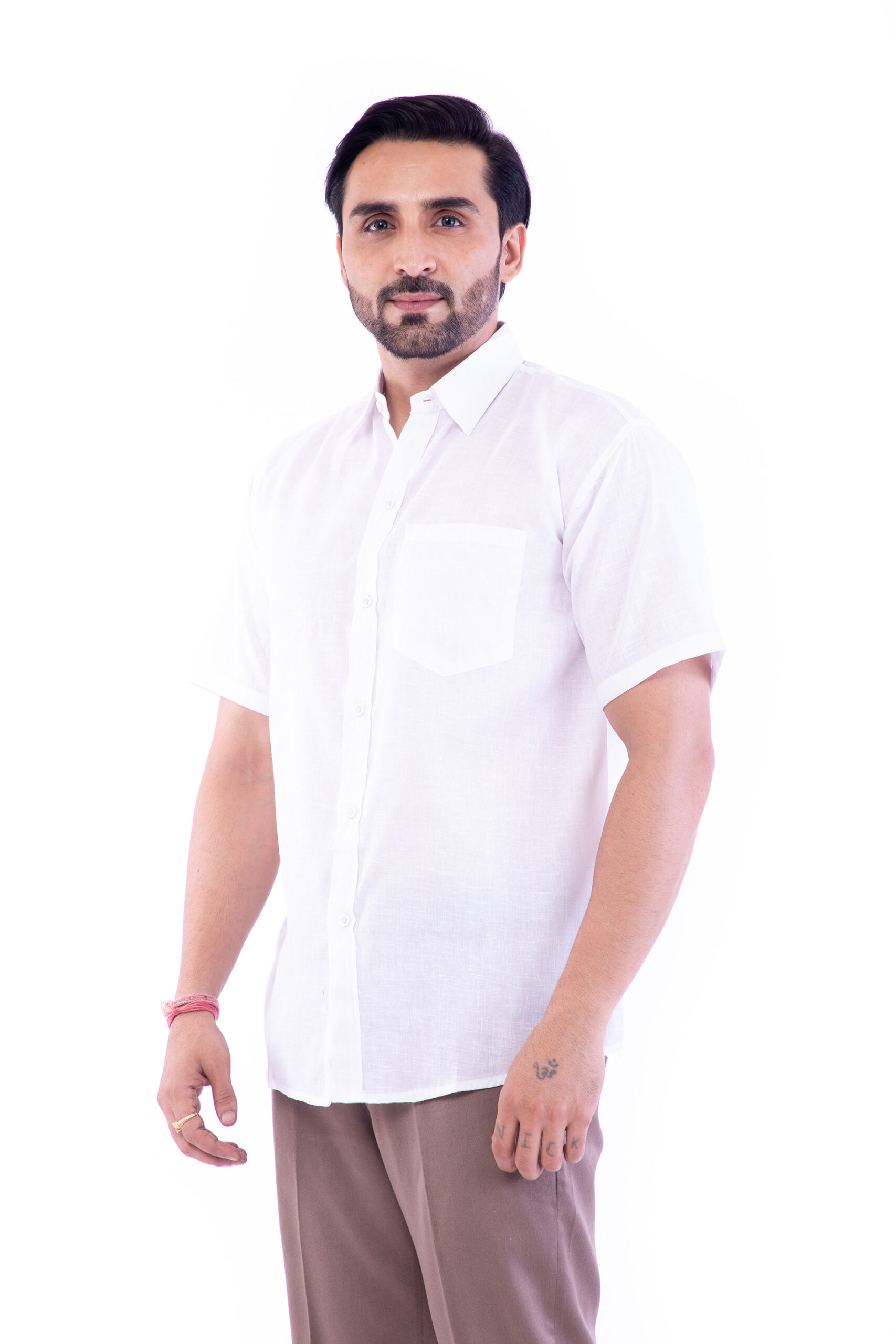 Half Sleeves Regular Cotton Fit Formal Shirt's - Image 34