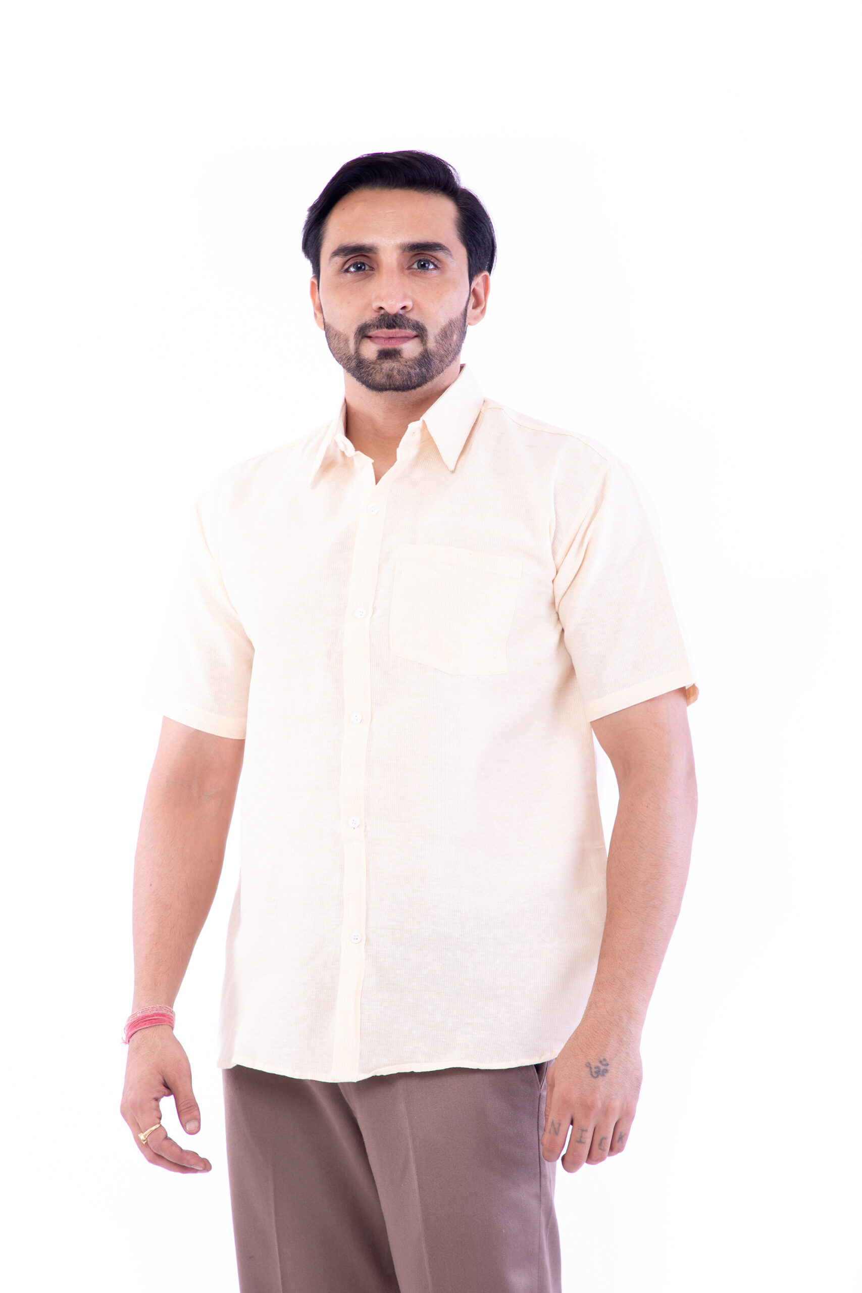 Half Sleeves Regular Cotton Fit Formal Shirt's - Image 6