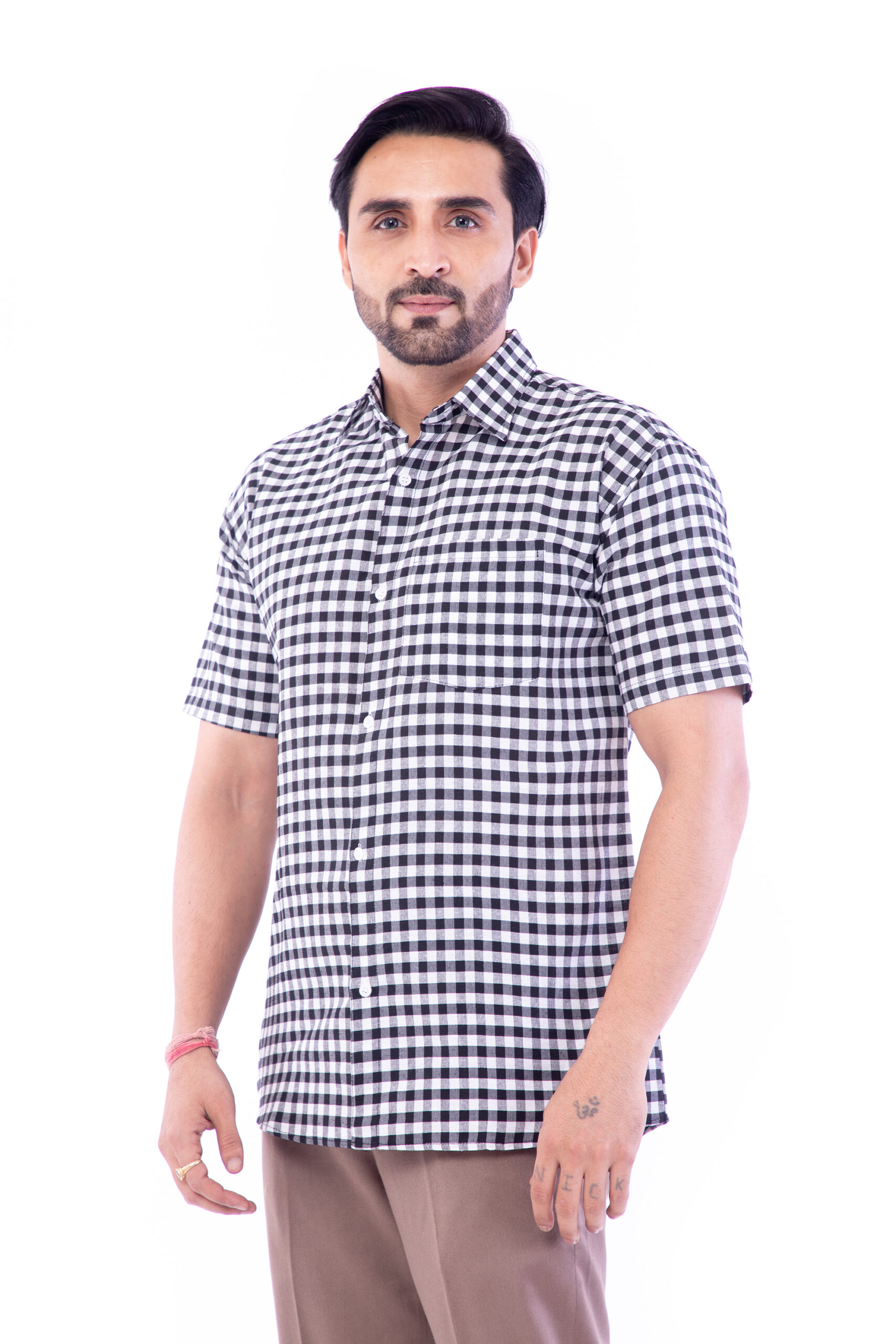 Half Sleeves Regular Cotton Fit Formal Shirt's - Image 11