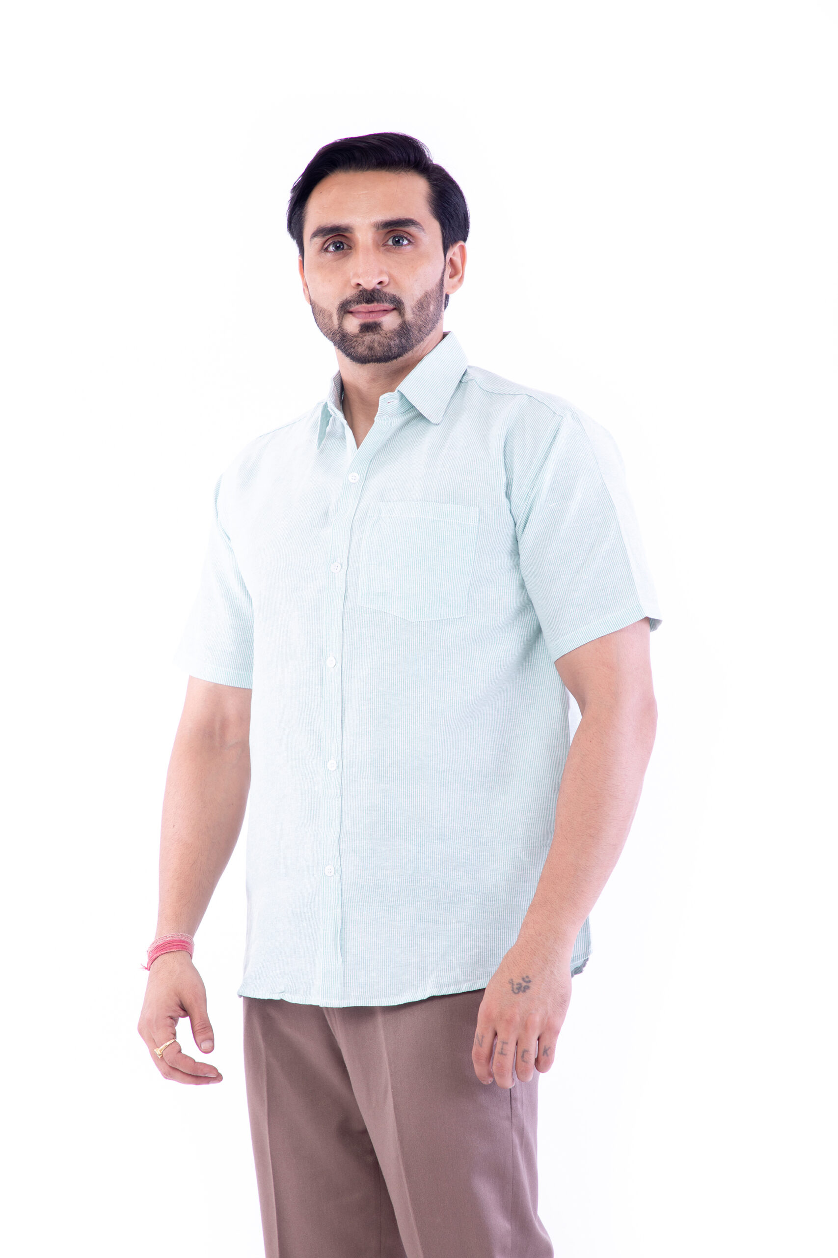 Half Sleeves Regular Cotton Fit Formal Shirt's - Image 2