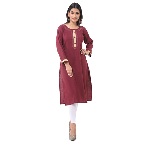 Mehroon Kurti