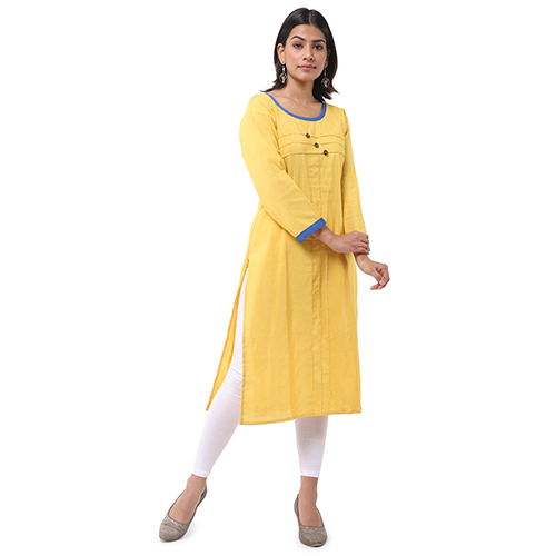 Mustered Gold Kurti