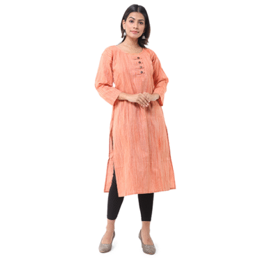 Orange Kurti