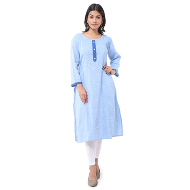 Sky Firozi Kurti