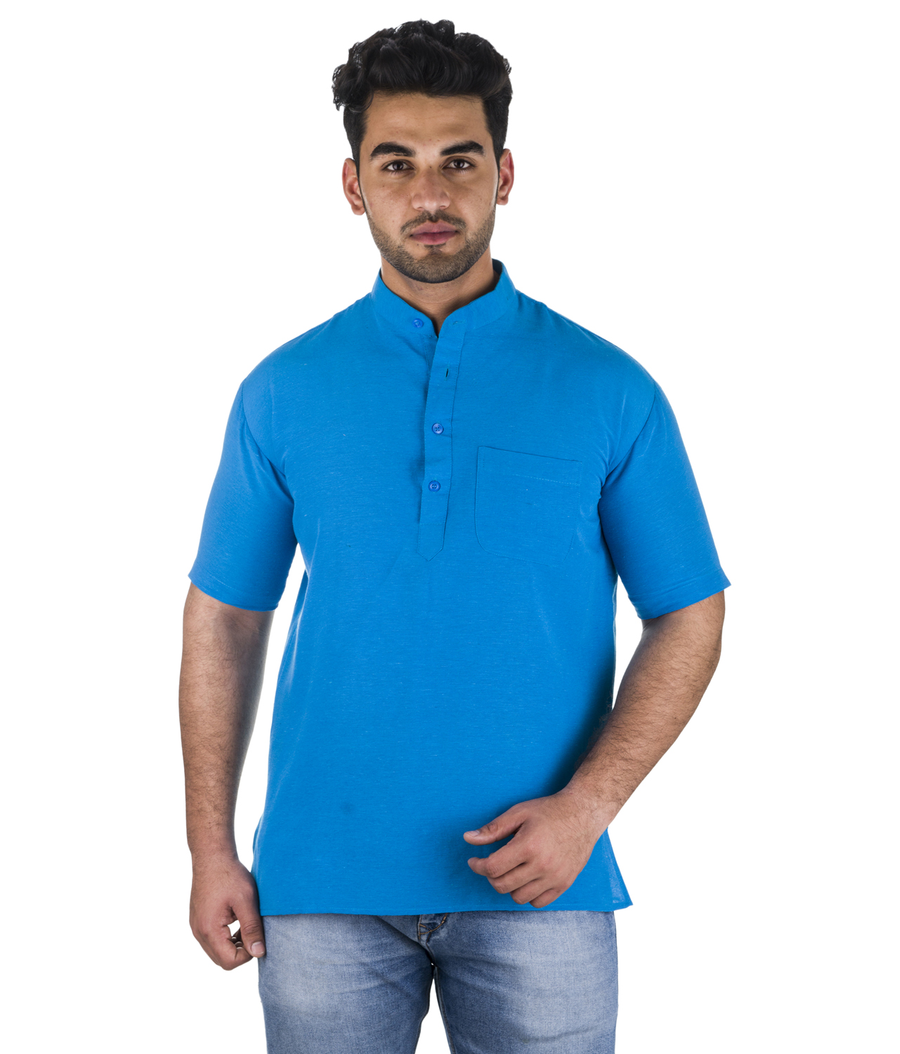 Deshbandhu Men’s Cotton Short Kurta - Image 15