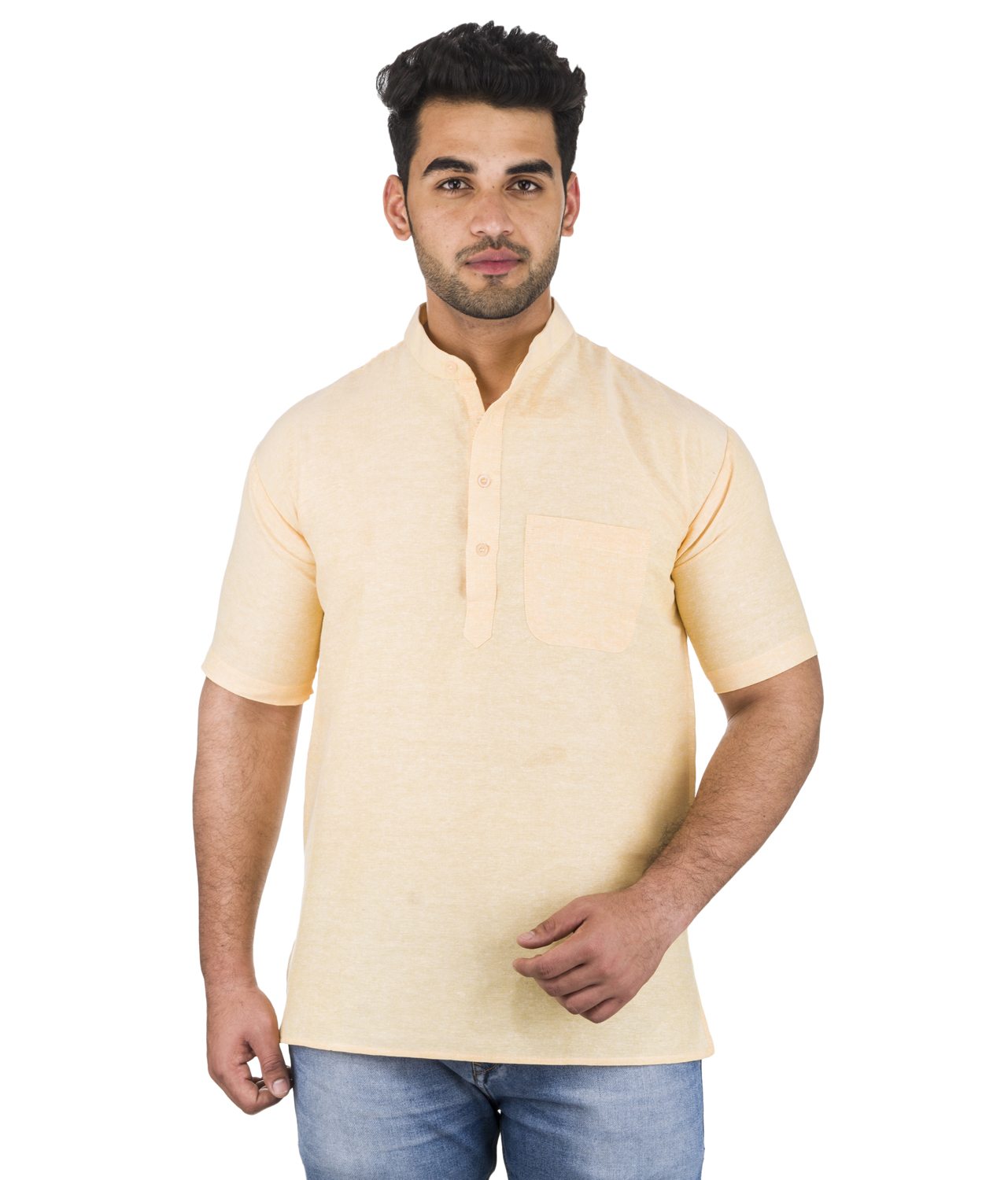 Deshbandhu Men’s Cotton Short Kurta - Image 8