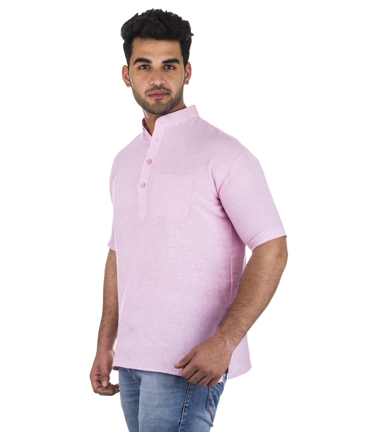 Deshbandhu Men’s Cotton Short Kurta - Image 10