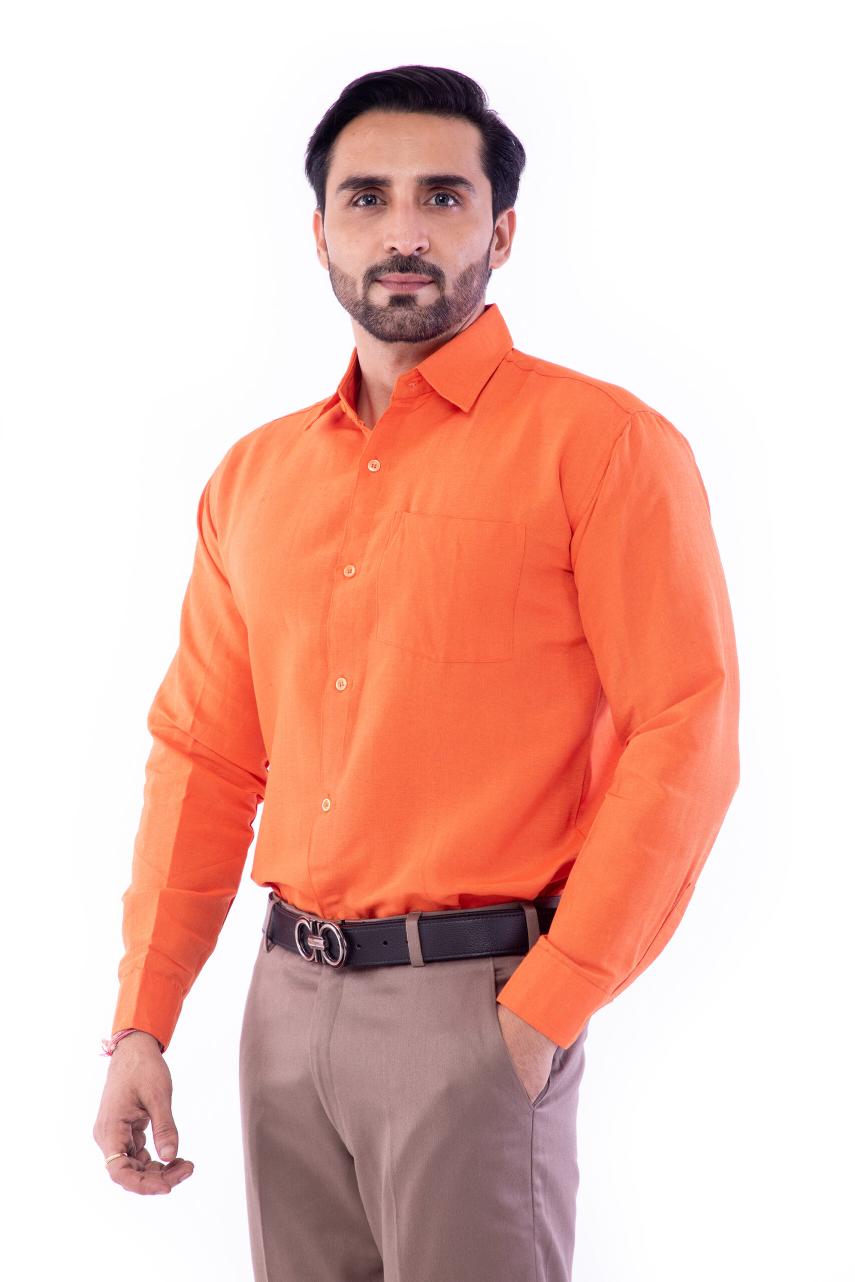 Full Sleeves Cotton Regular Fit Shirt - Image 20
