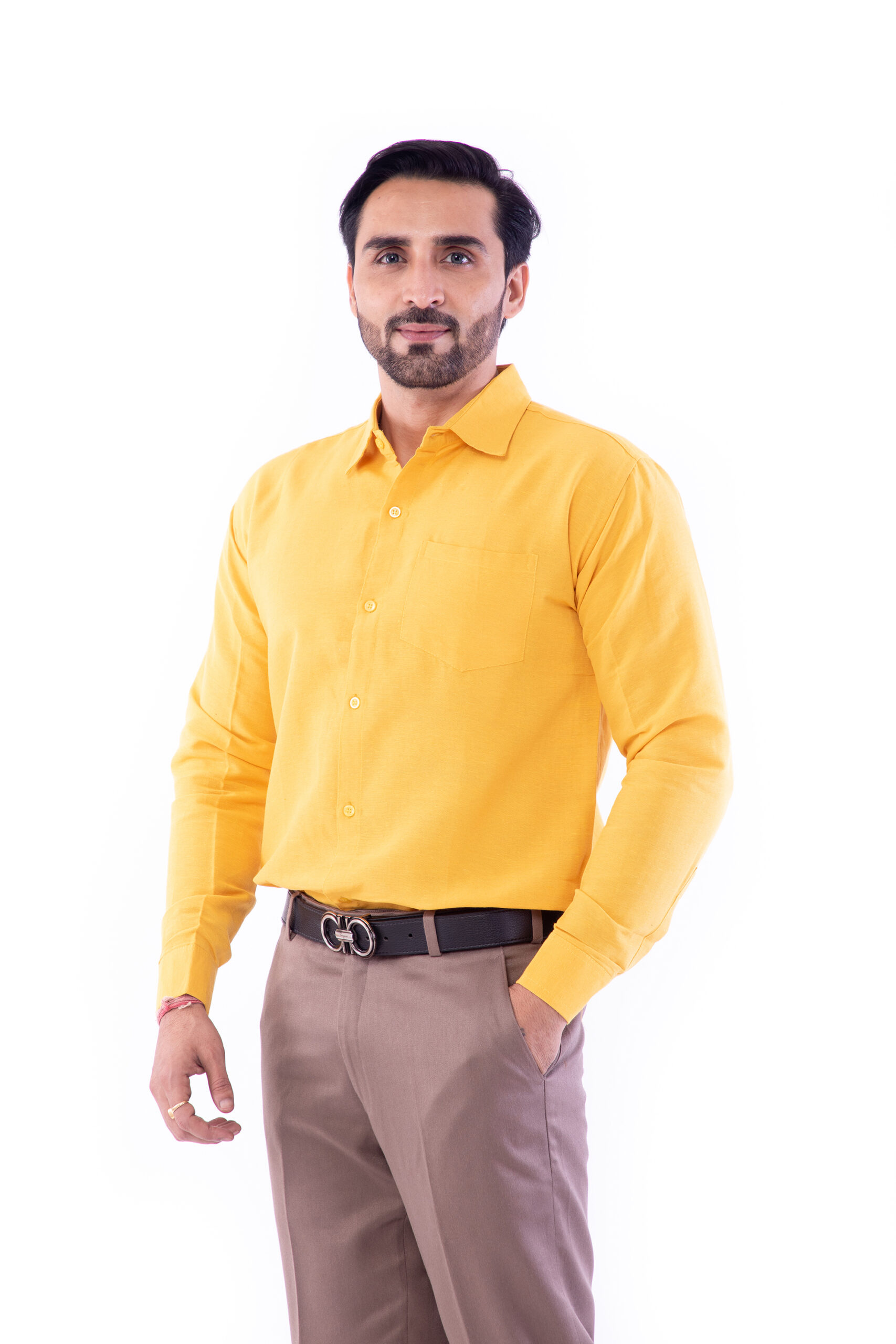 Full Sleeves Cotton Regular Fit Shirt - Image 19
