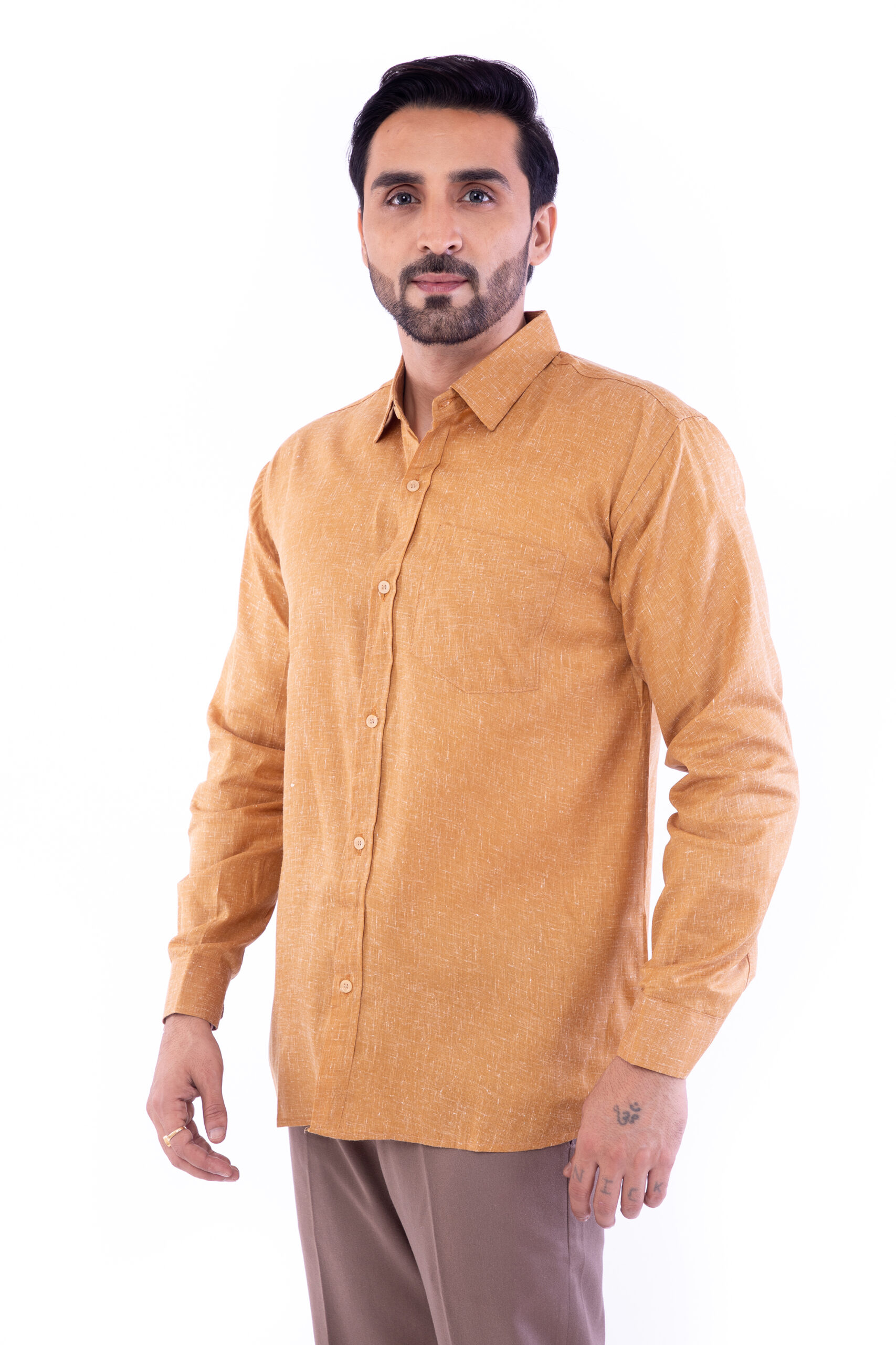 Full Sleeves Cotton Regular Fit Shirt - Image 30
