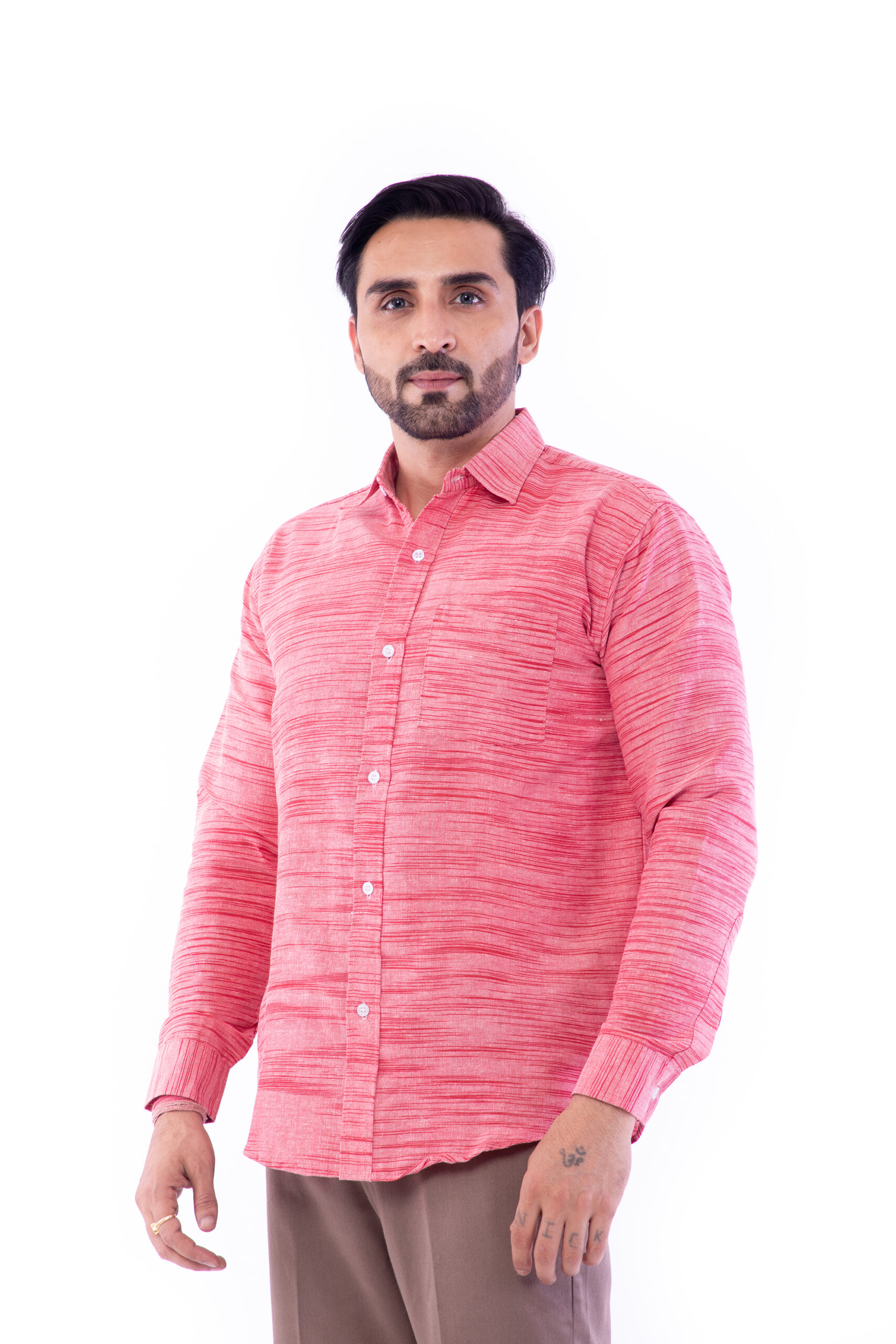 Full Sleeves Cotton Regular Fit Shirt - Image 22
