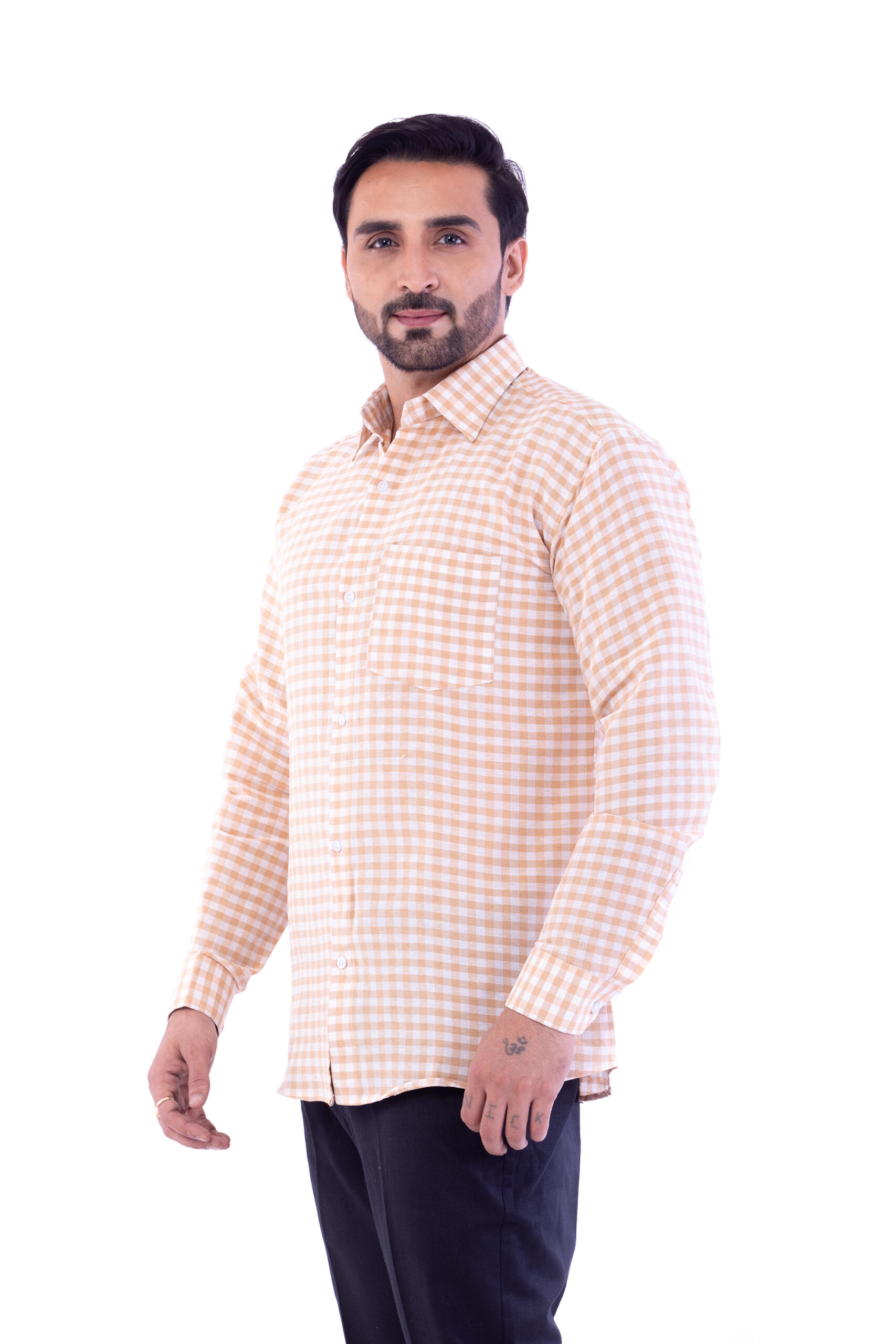 Full Sleeves Cotton Regular Fit Shirt - Image 26