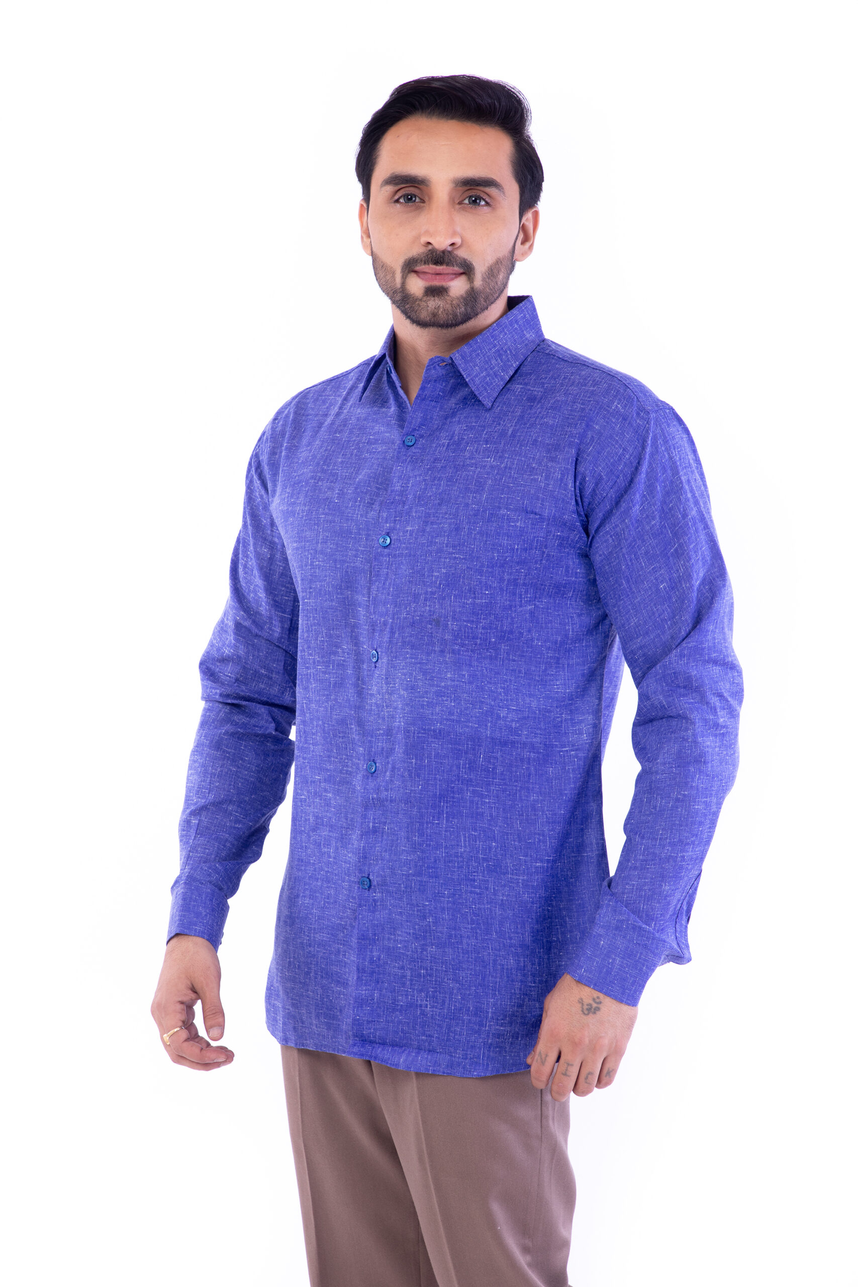 Full Sleeves Cotton Regular Fit Shirt - Image 31